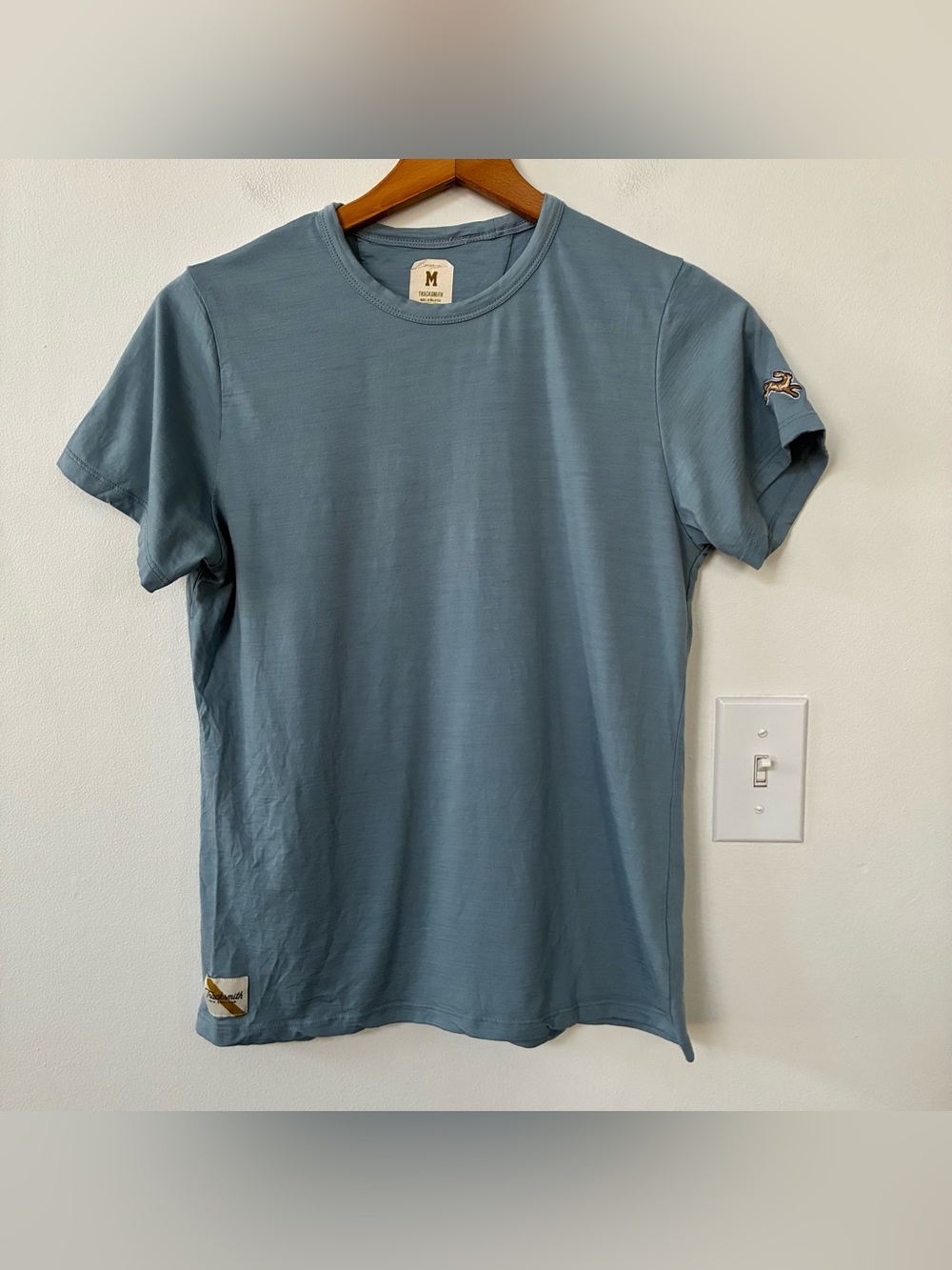 Tracksmith MERINO WOOL Harrier Tee Short Sleeve